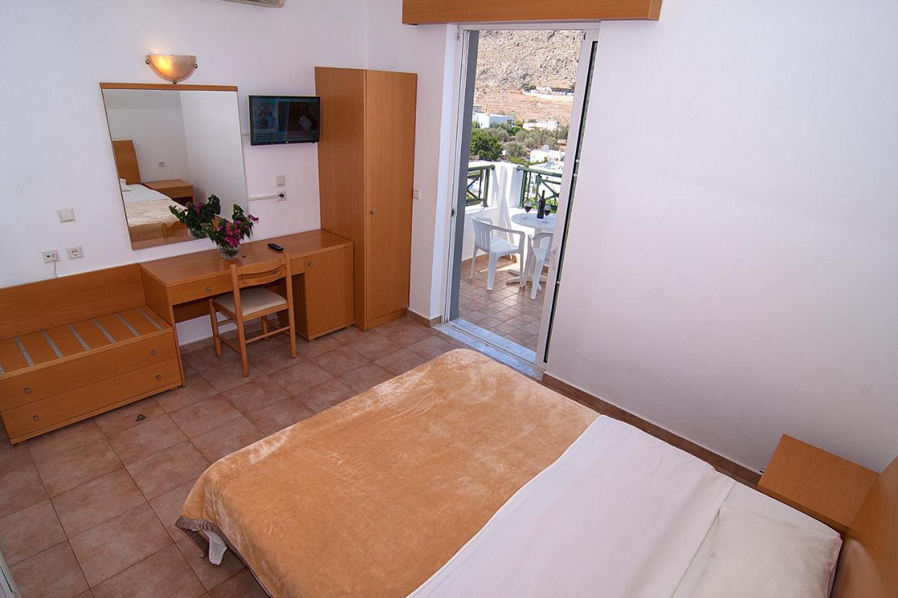 Lambis Studios & Apartments Líndosz Kültér fotó